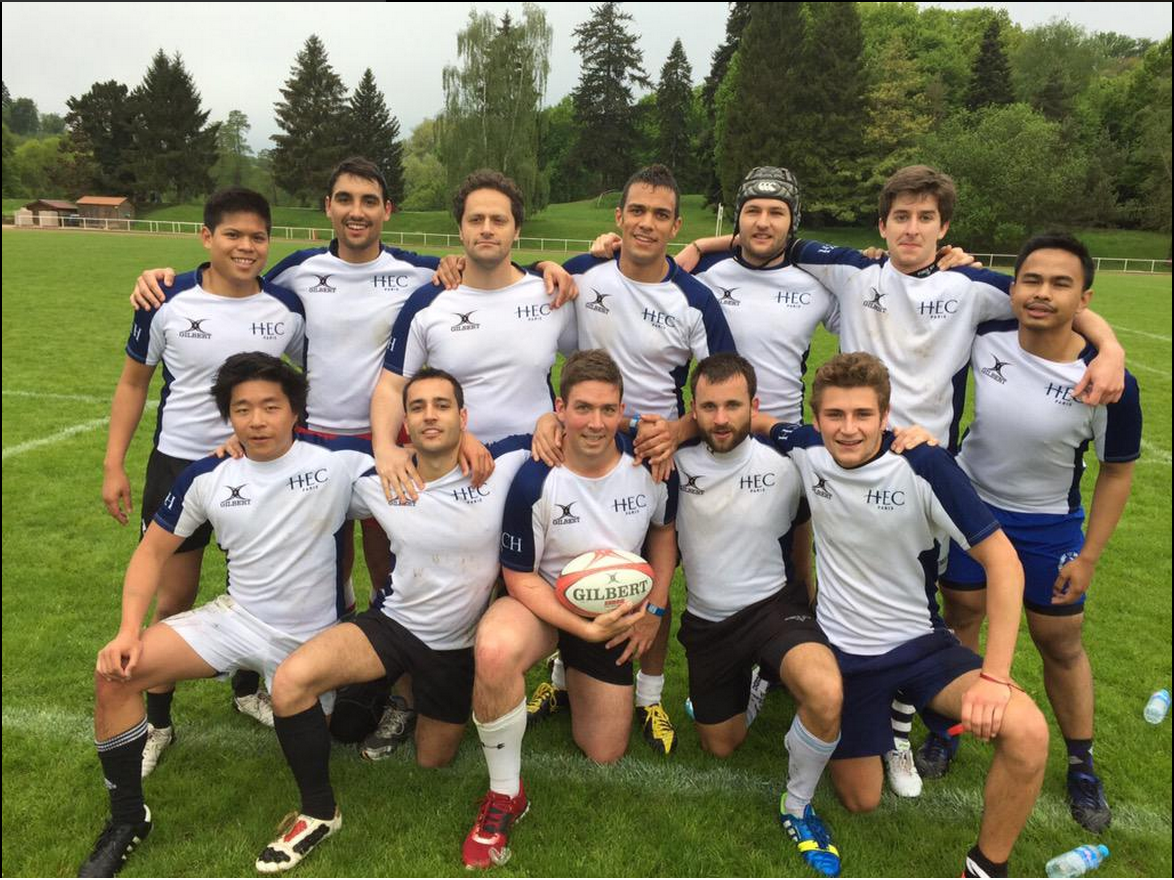 #16. Gold medal for the HEC Paris rugby team. (via @meaghankappel )