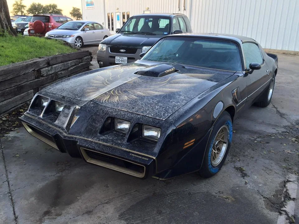 The Bandit, dirty but otherwise unscathed after it’s trip from Detroit to Dallas