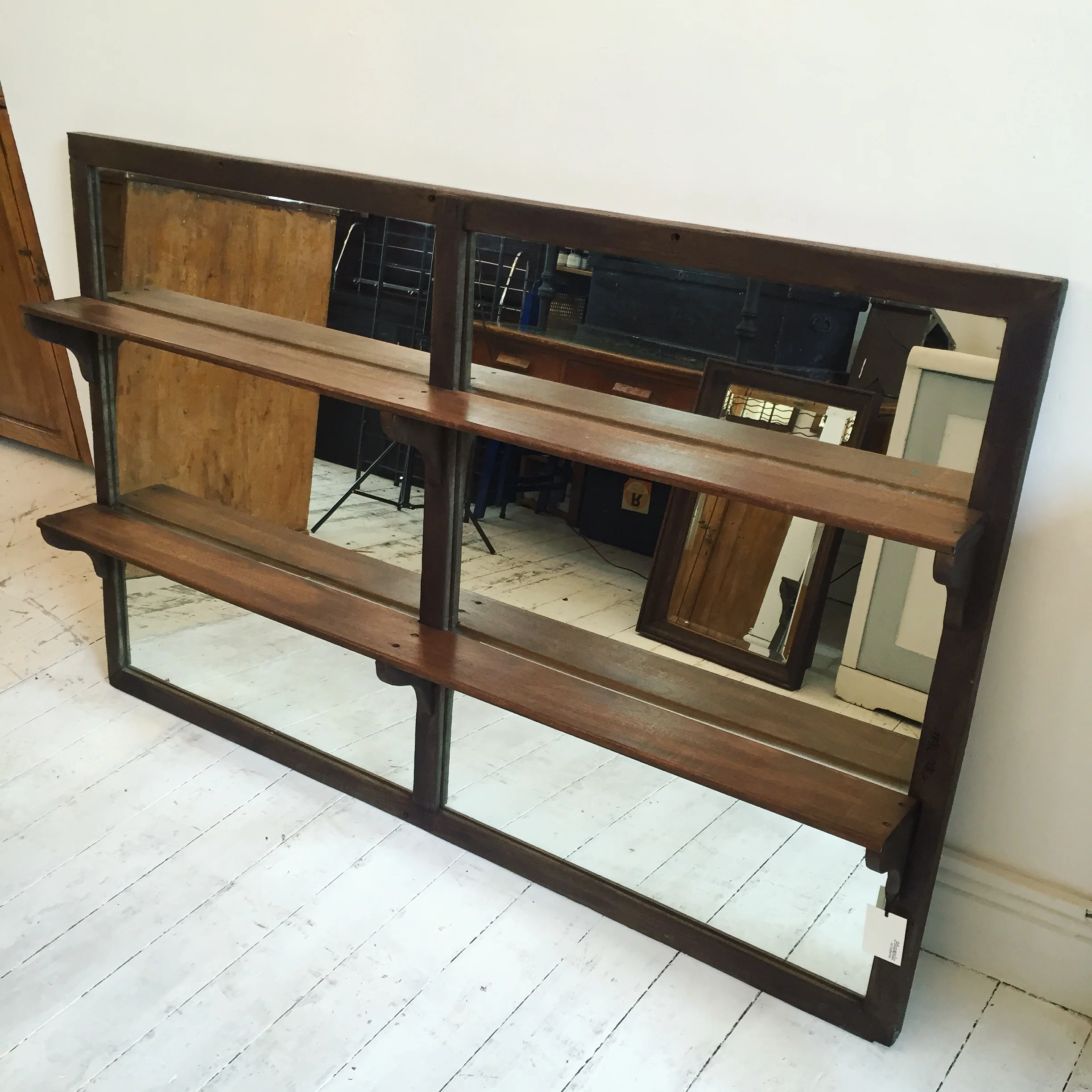 Oak Bar Mirror - SOLD