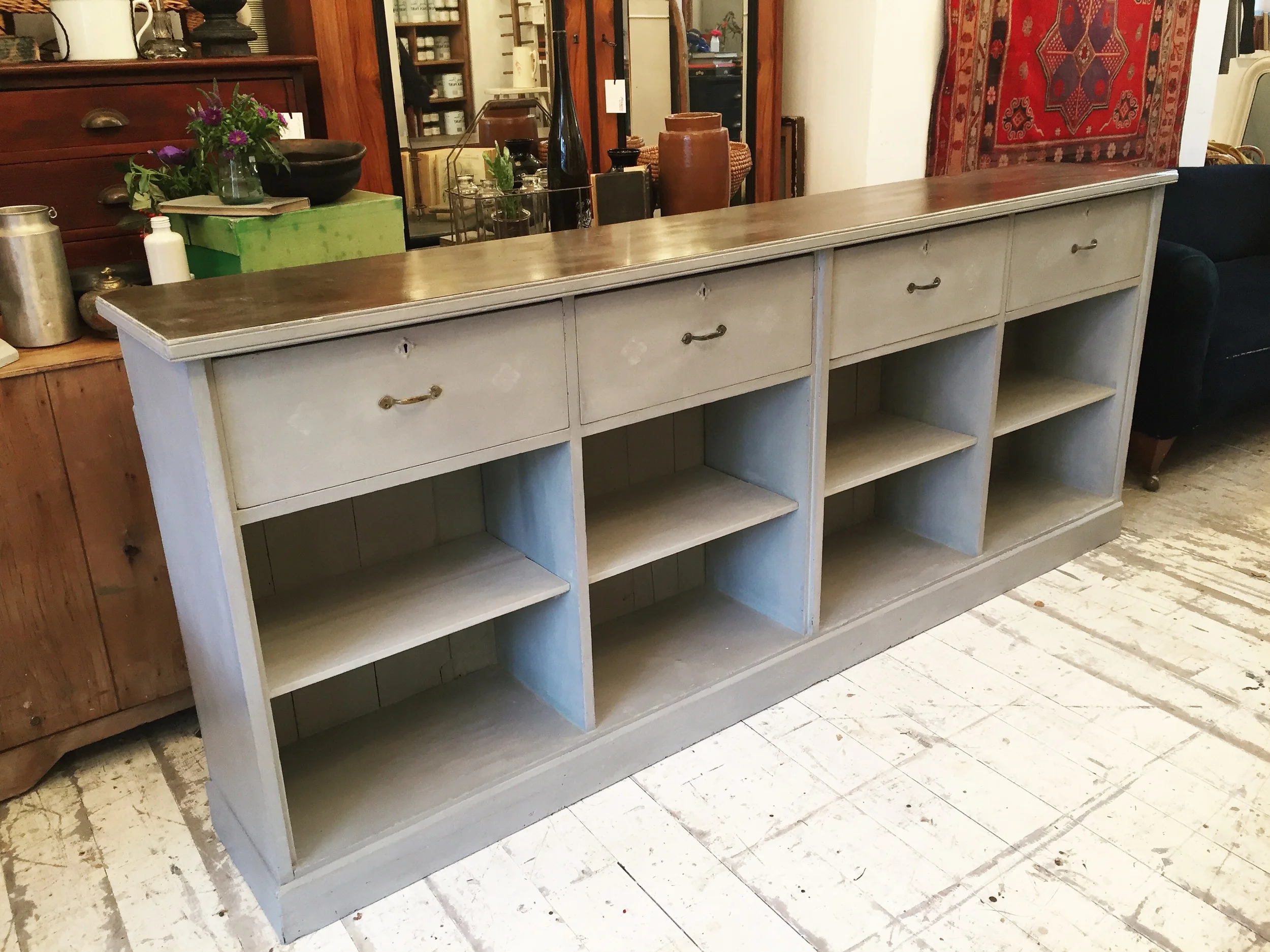Convent Counter with Steel top £750 - sold