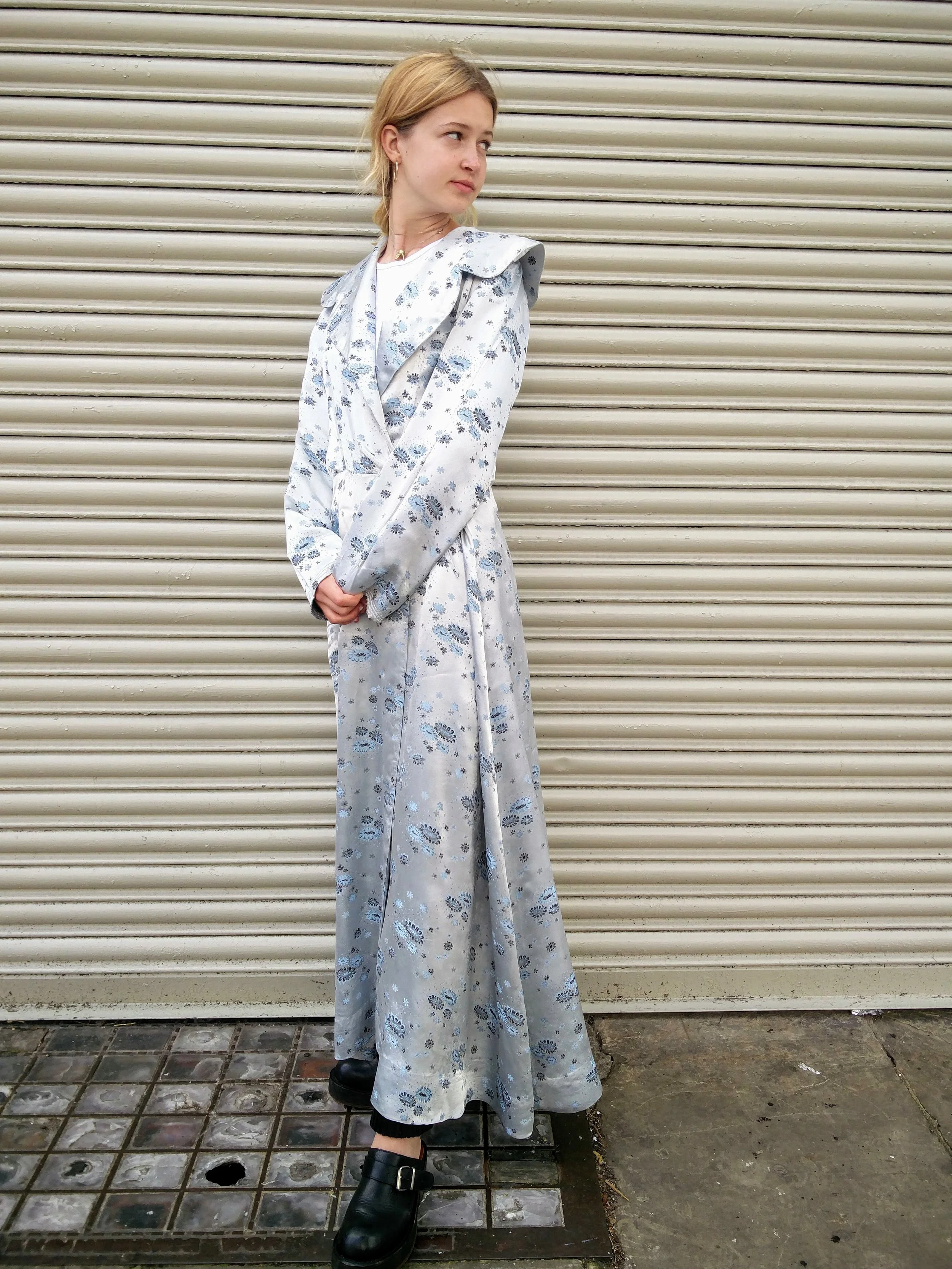 Jacquard House Coat - SOLD