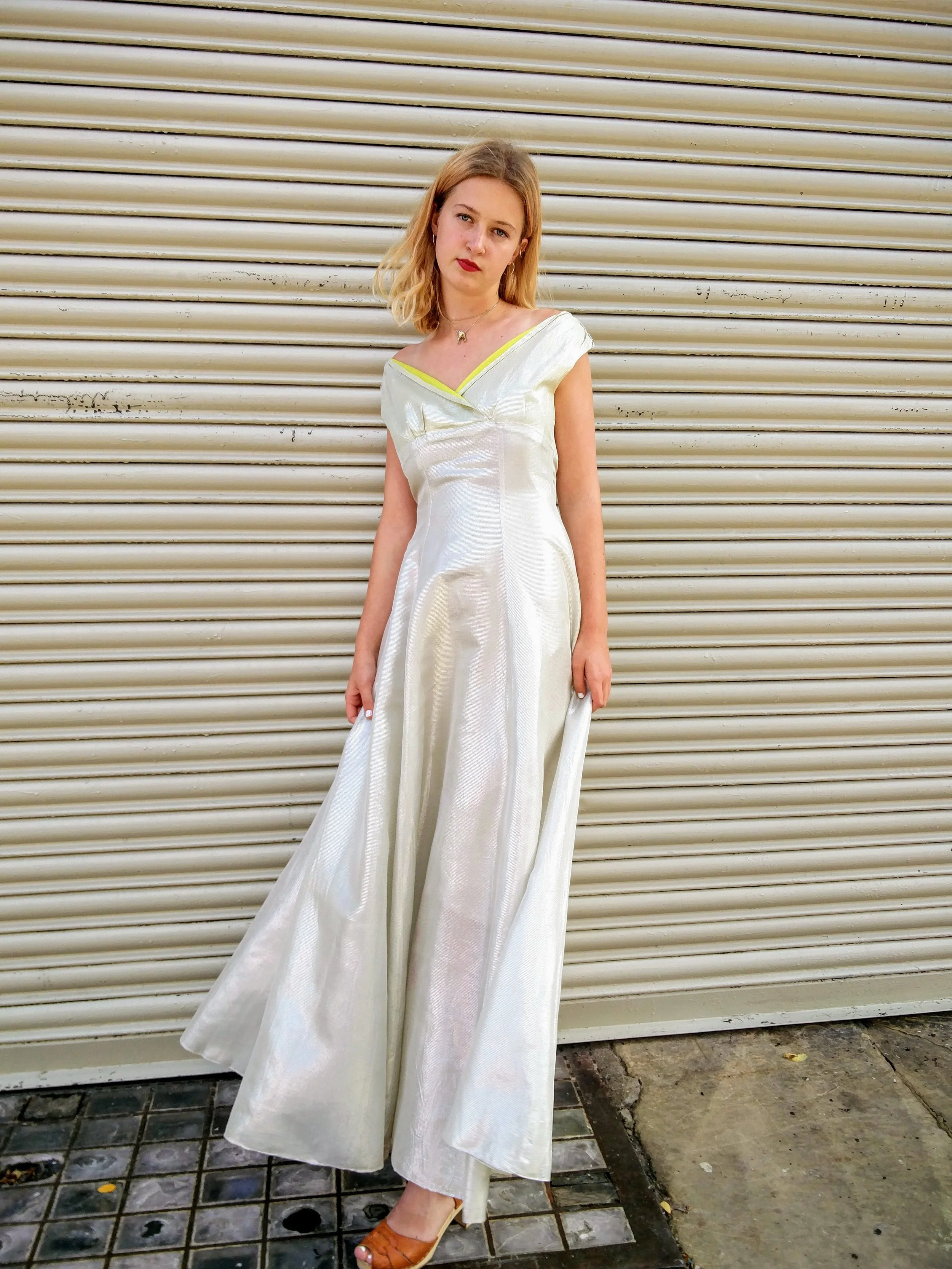 1940s Lamè Gown - £240