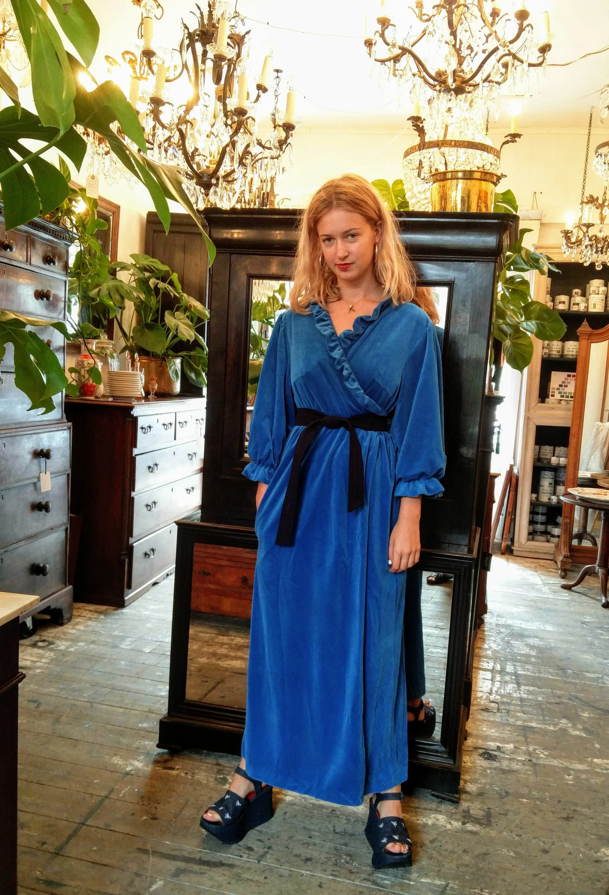 Velour Robe - £70