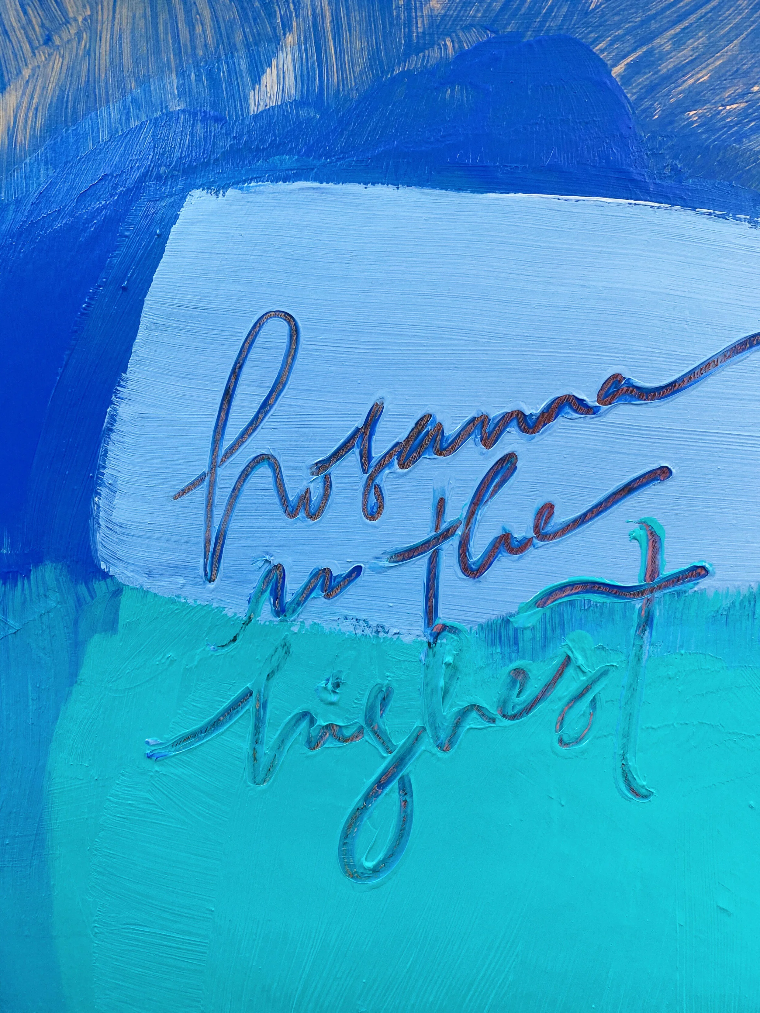 Blue Hosanna, 2020 | SOLD