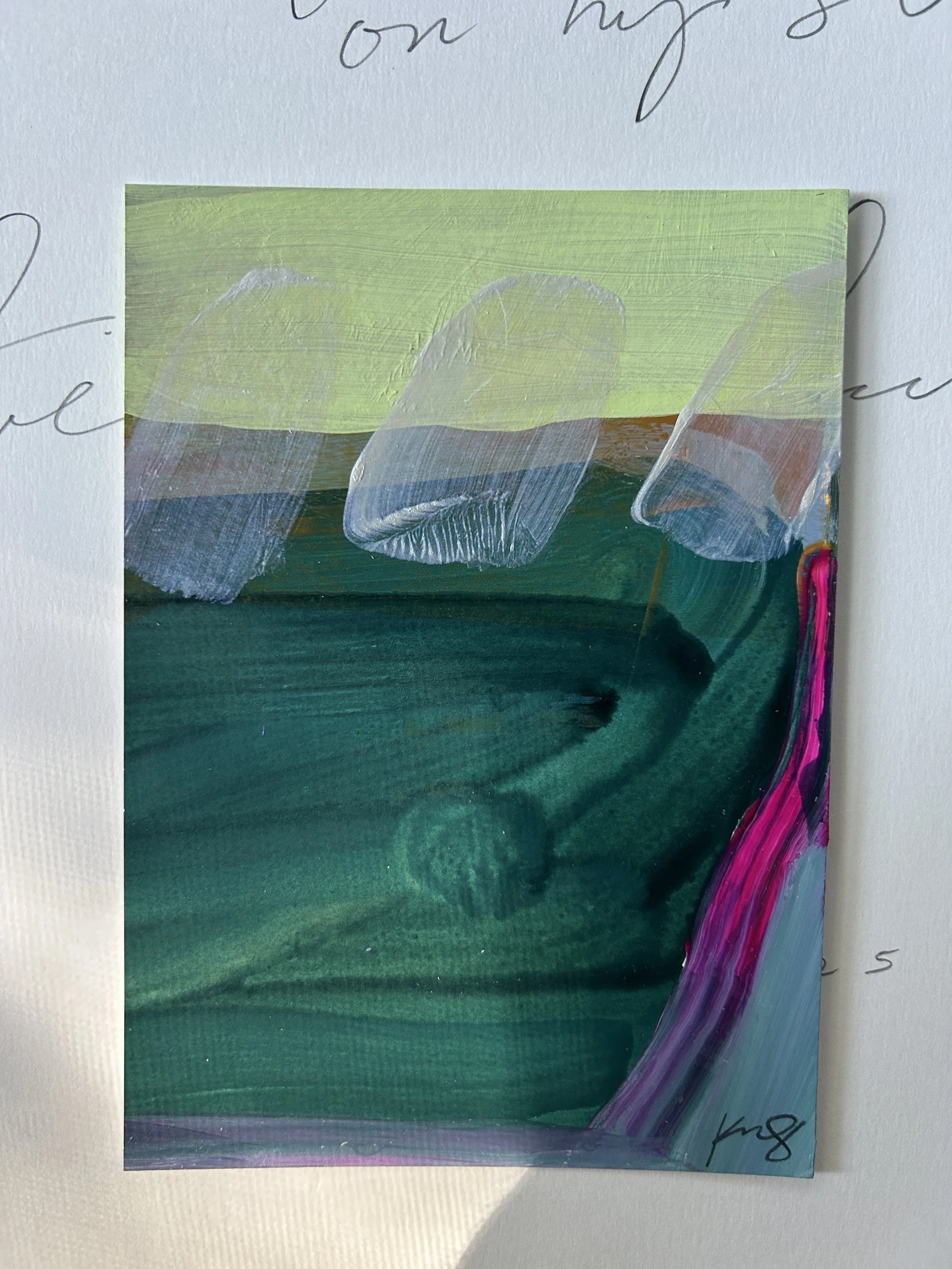 emerald color study #2