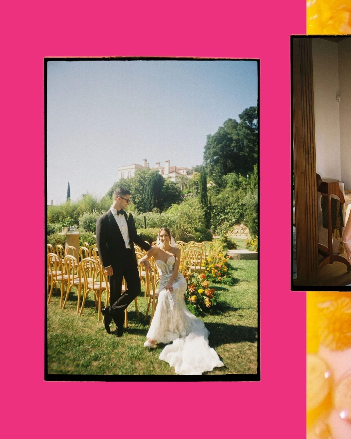 Claudia and Theo on film! 💃🕺🪩

Photo @vanessaandivo 
V&iacute;deo @fullcut 
Make up and Hair @tomperdigao 
Dress @eisen.stein.bridal 
Venue @bellavistasintra 
Wp @anastasiiadwe 
Flowers @ohmariaflores 
Rentals @rentalcollectionpt
