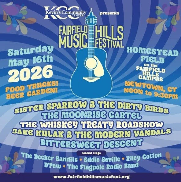 New show alert! We are thrilled to be playing this year&rsquo;s @fairfieldhillsmusicfest in Newtown, Connecticut on May 15! Treaty hits at 4:15 p.m. on the main stage, but lots of great music throughout the day including a headlining set from @sister