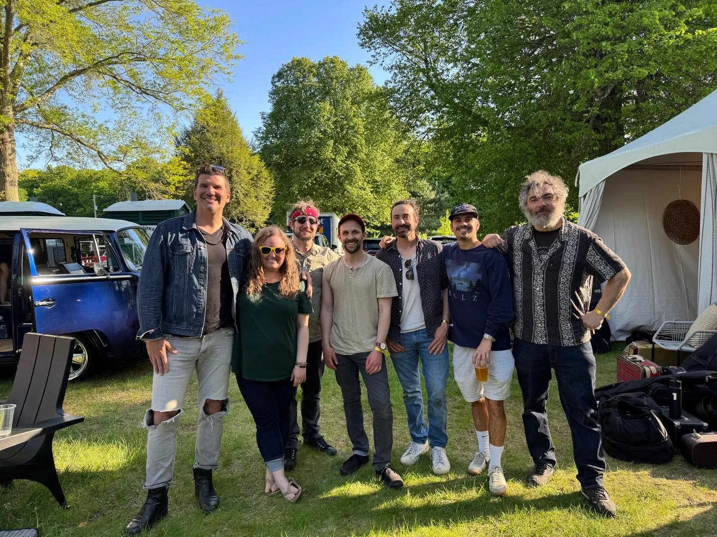 Thank you Connecticut! Stunningly beautiful day at @fairfieldhillsmusicfest! Beautiful day, great people, amazing volunteers, and the whole Treaty family coming together as we get ready to release our new album Kept Rising into the world next month. 