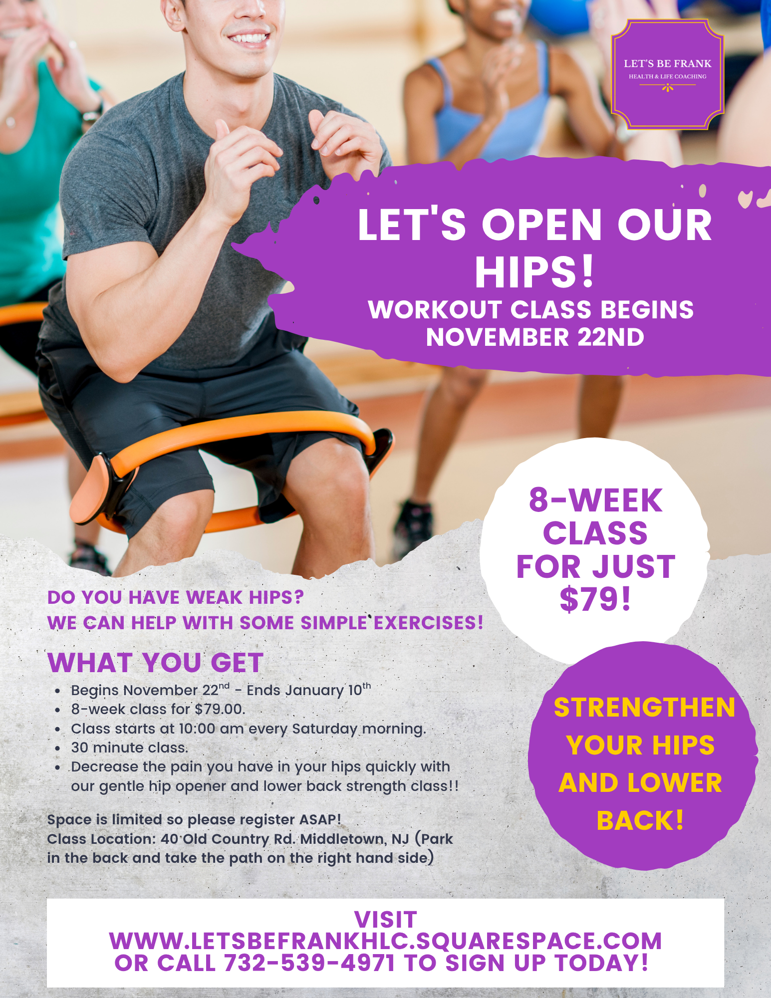 Let's Open Your Hips (Workout Class)