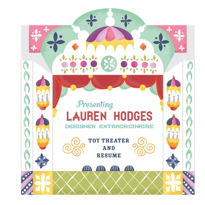 Self Promotion Leave Behind Toy Theater