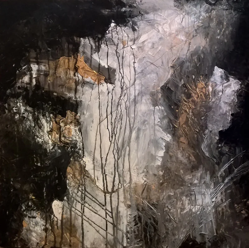 Latest Painting 'Behind the Waterfalls' Complete!