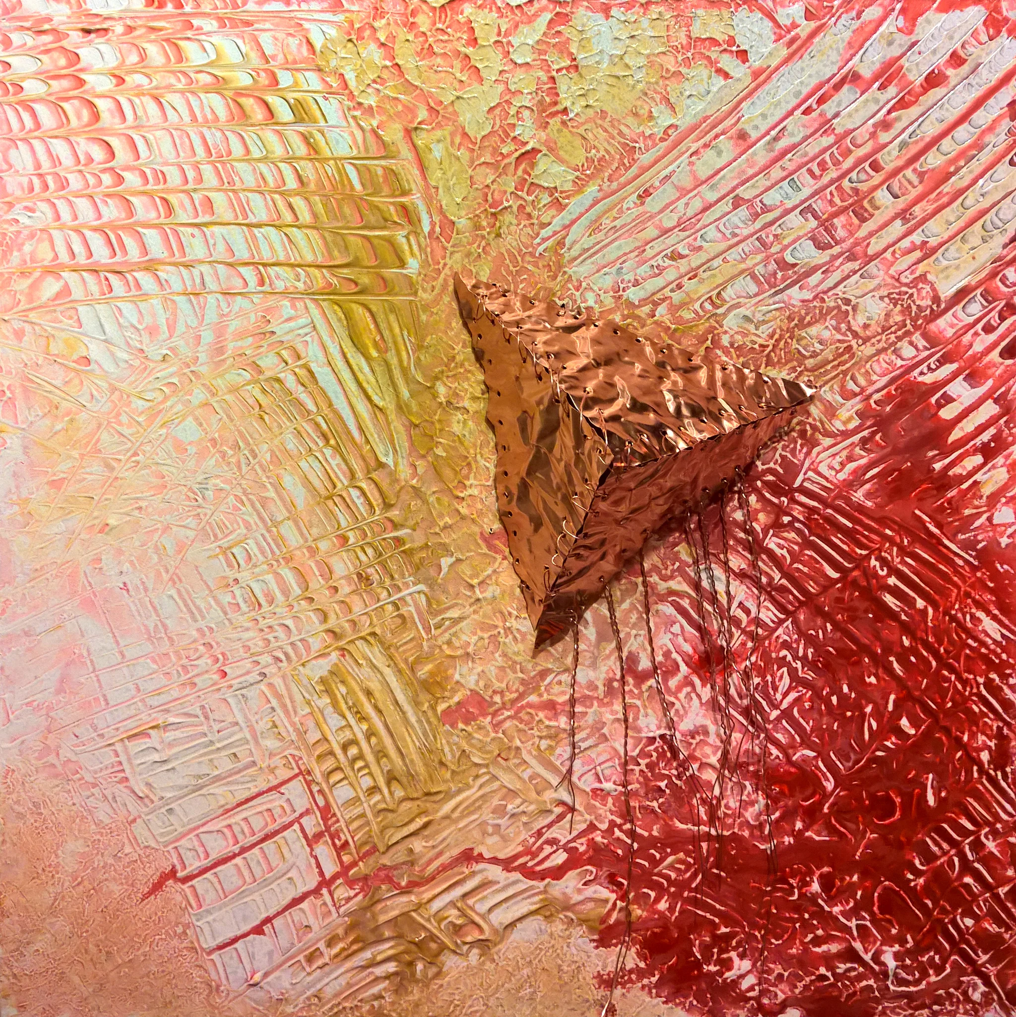 Latest Painting 'If Shooting Stars Were Pyramids' Completed!