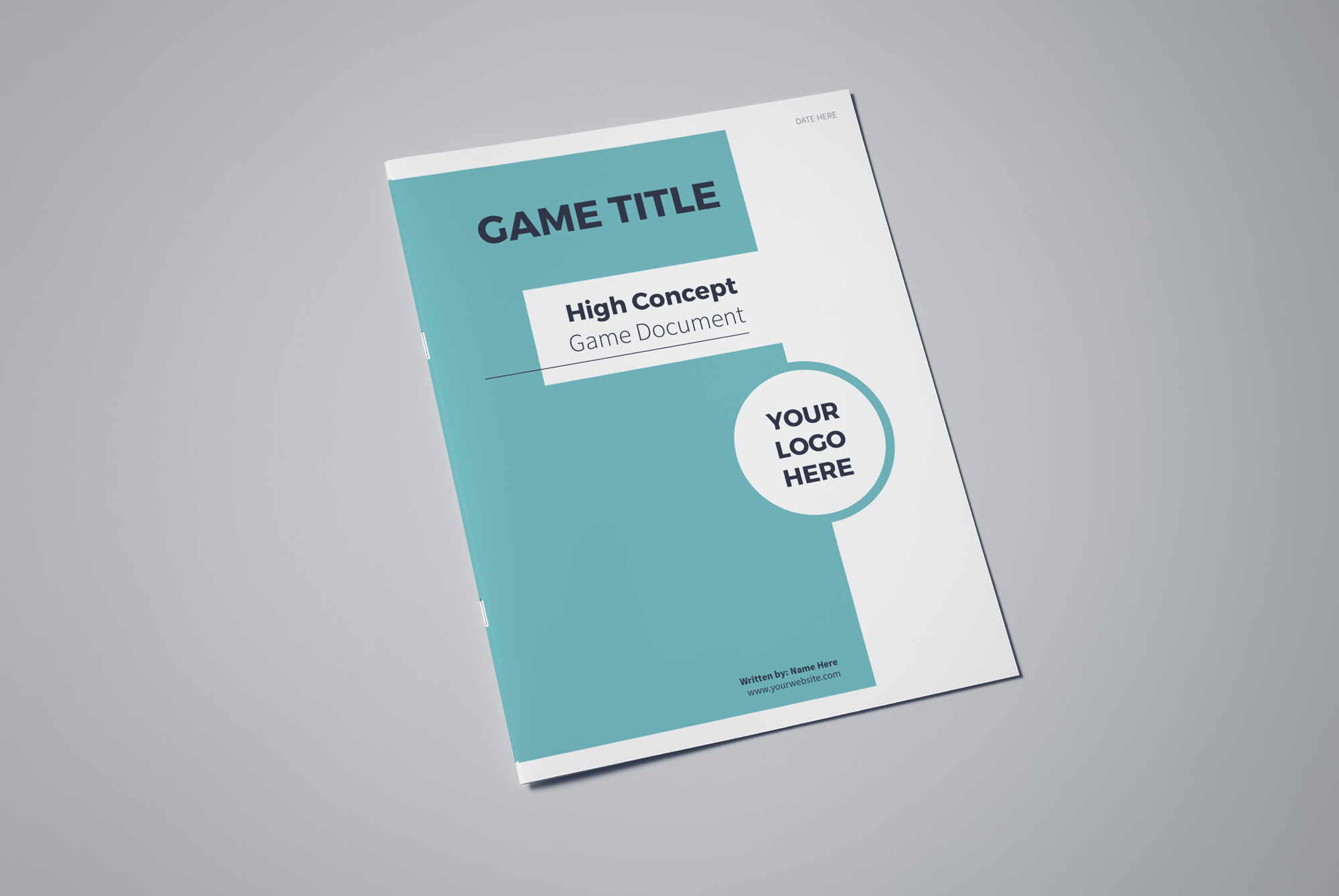 high concept game design document template