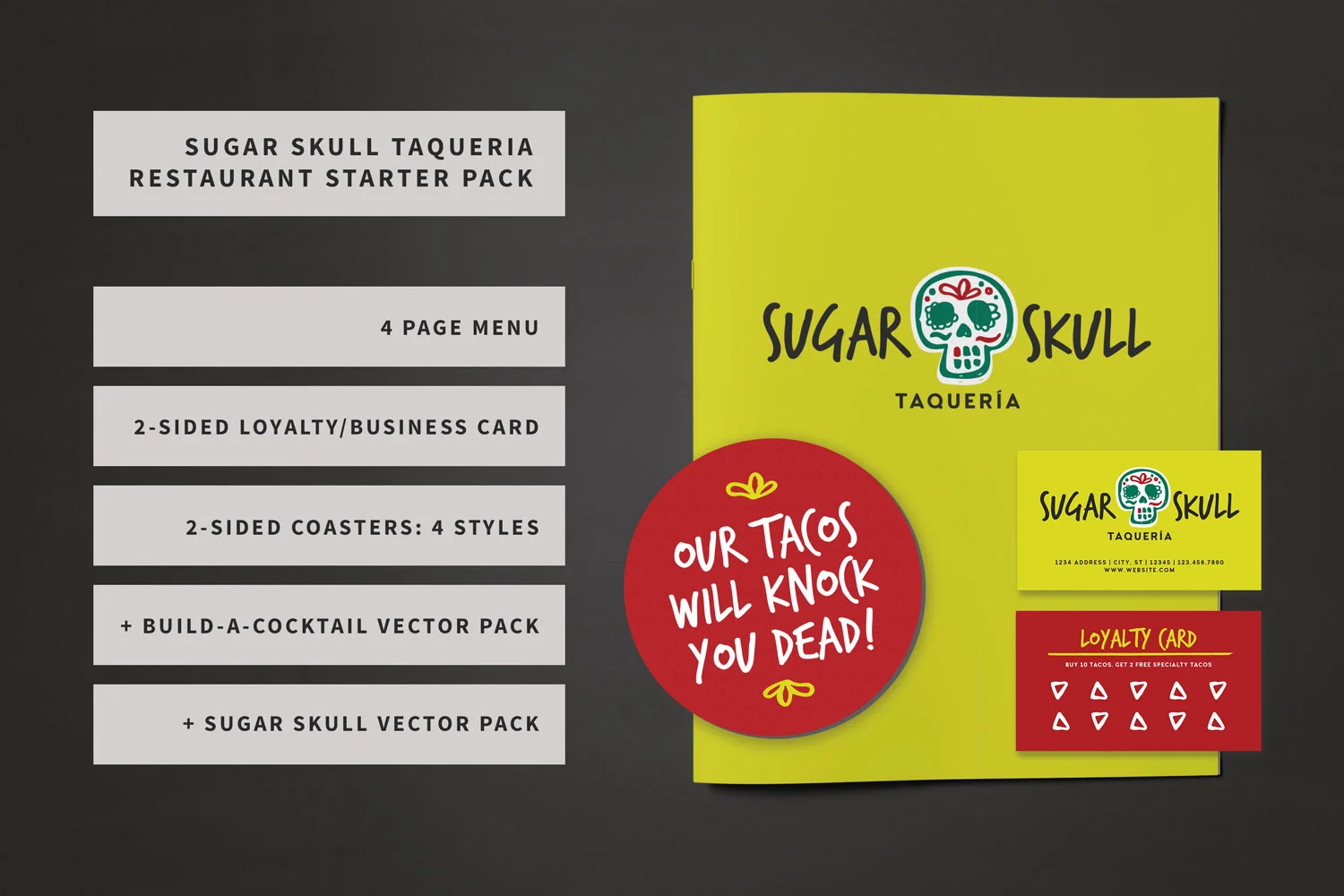 NEW! Sugar Skull Restaurant Bundle!