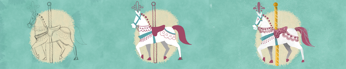 Carousel Horse Process