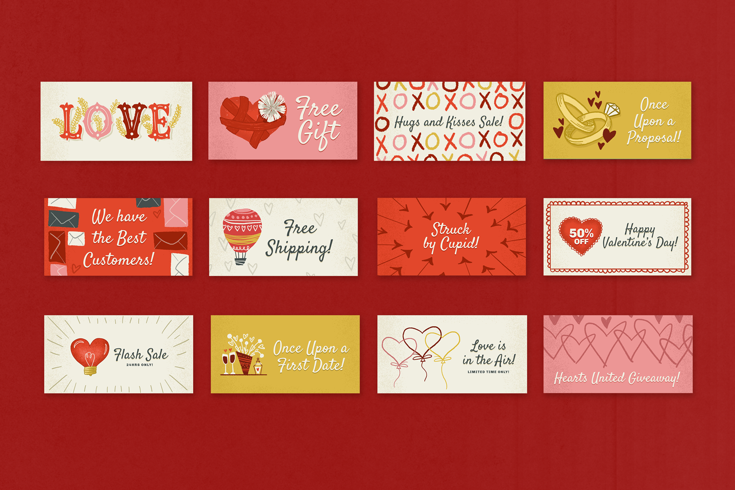 valentine's day facebook graphics