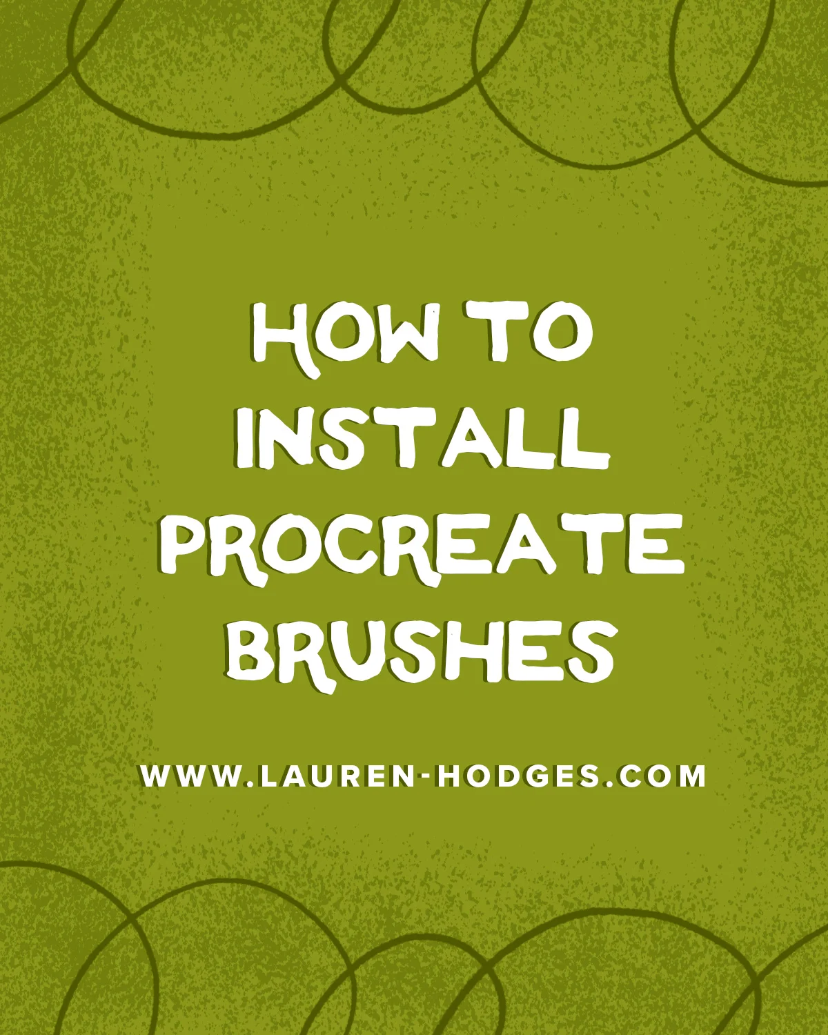 How to Install Procreate Brushes
