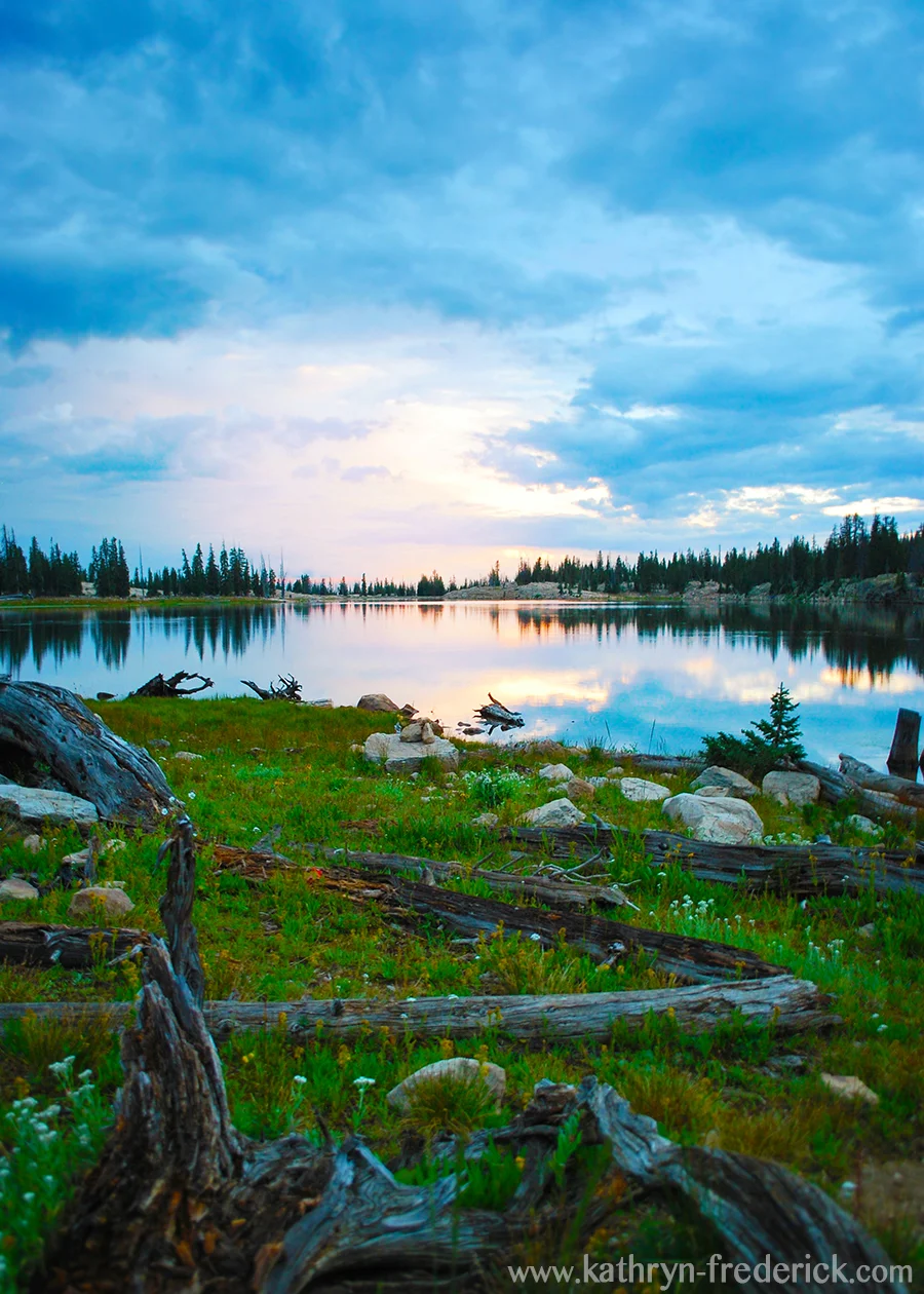 'uinta sunset, i'