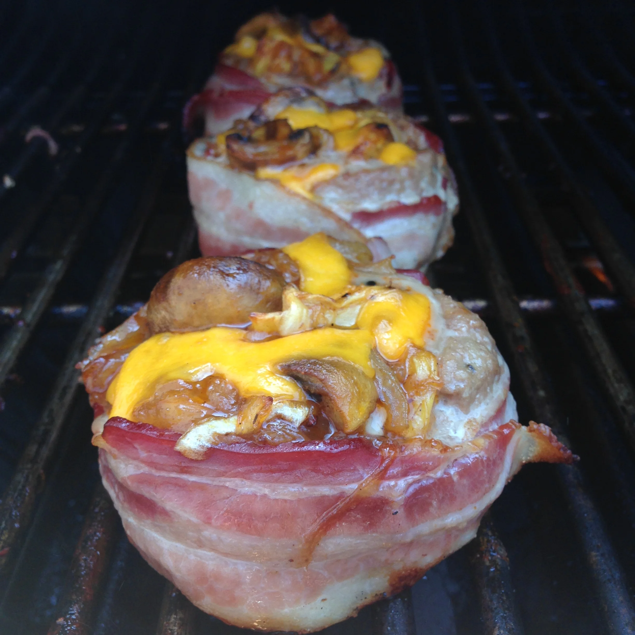 THE "SLOPPY LUAU" BURGER