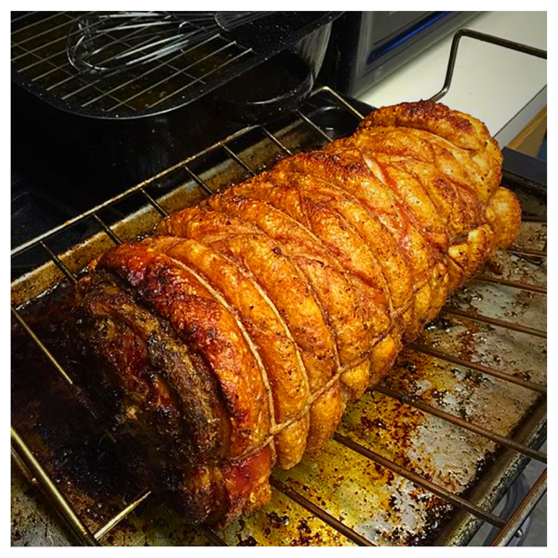 This Italian dish traditionally uses a whole de-boned pig. Anthony was able to create the same great pork flavor using more practical cuts like the loin.