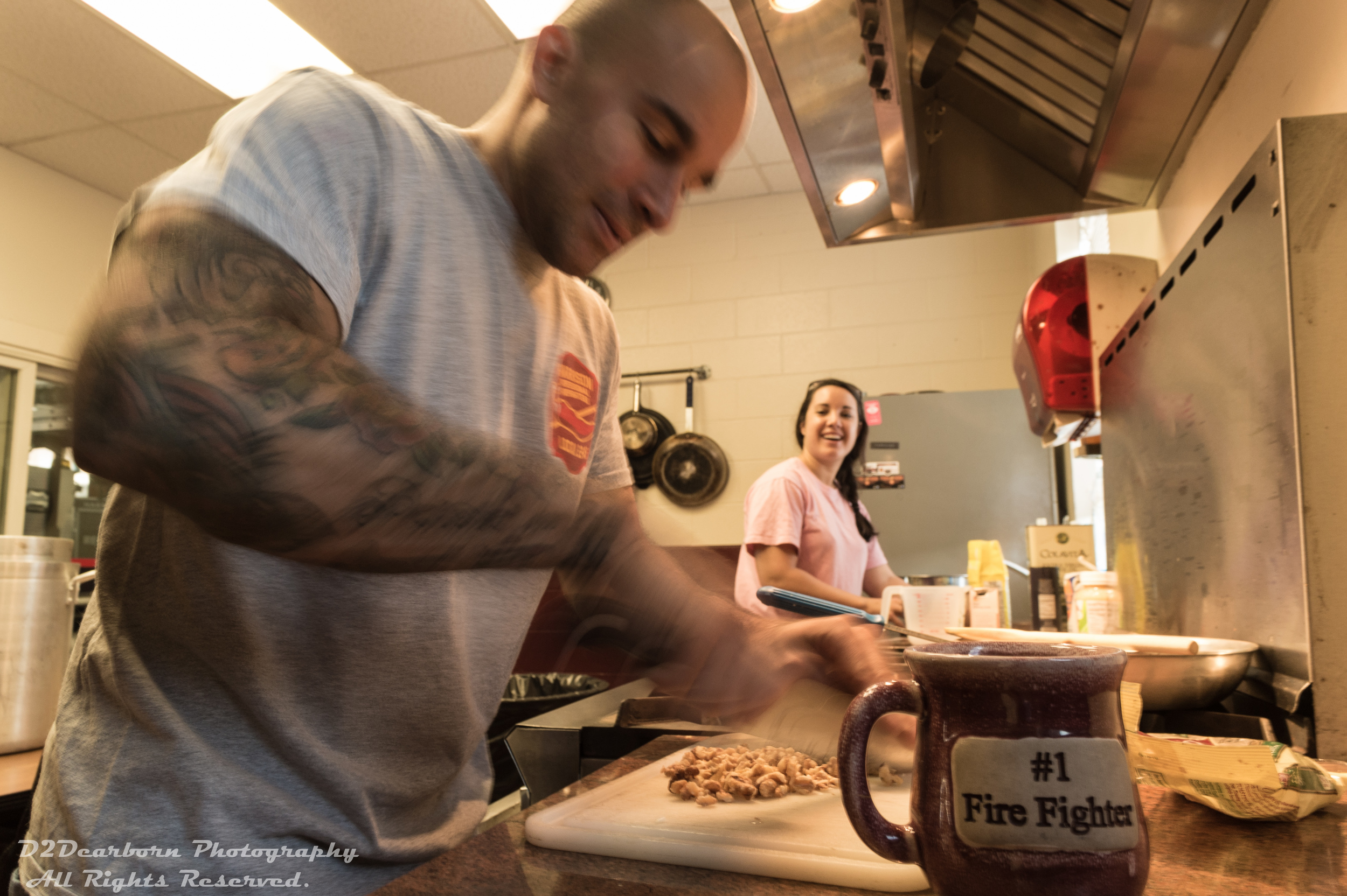Firefighter/photographer Don Dearborn did a great job capturing this culinary adventure, even in cramped quarters and horrible lighting. &nbsp;So a huge thanks goes out to D2Dearborn Photography !