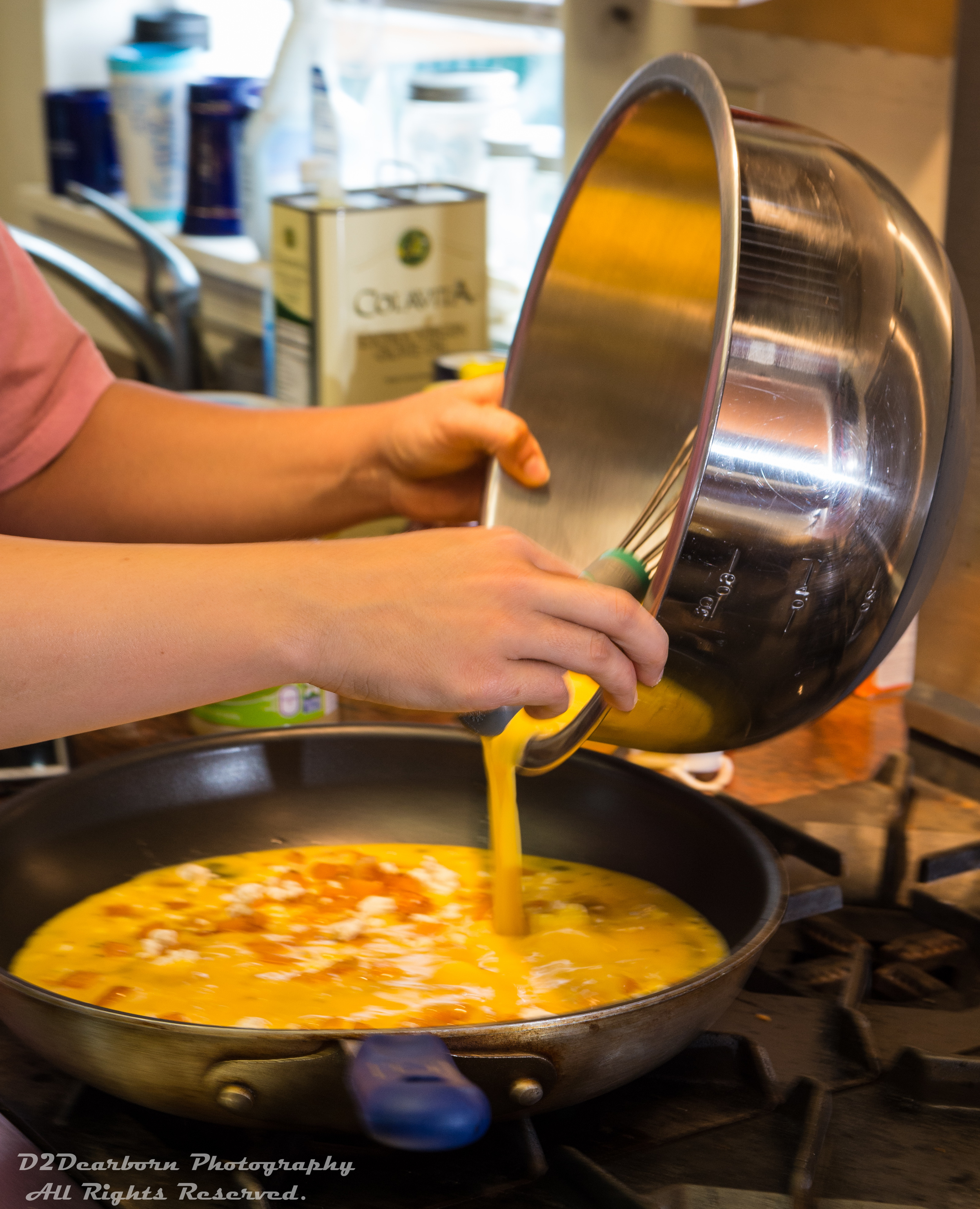 Frittatas are perfect for brunch, especially at the firehouse because they can be made ahead of time.