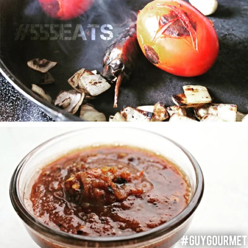 555 EATS - GUY GOURMET'S ROASTED SALSA