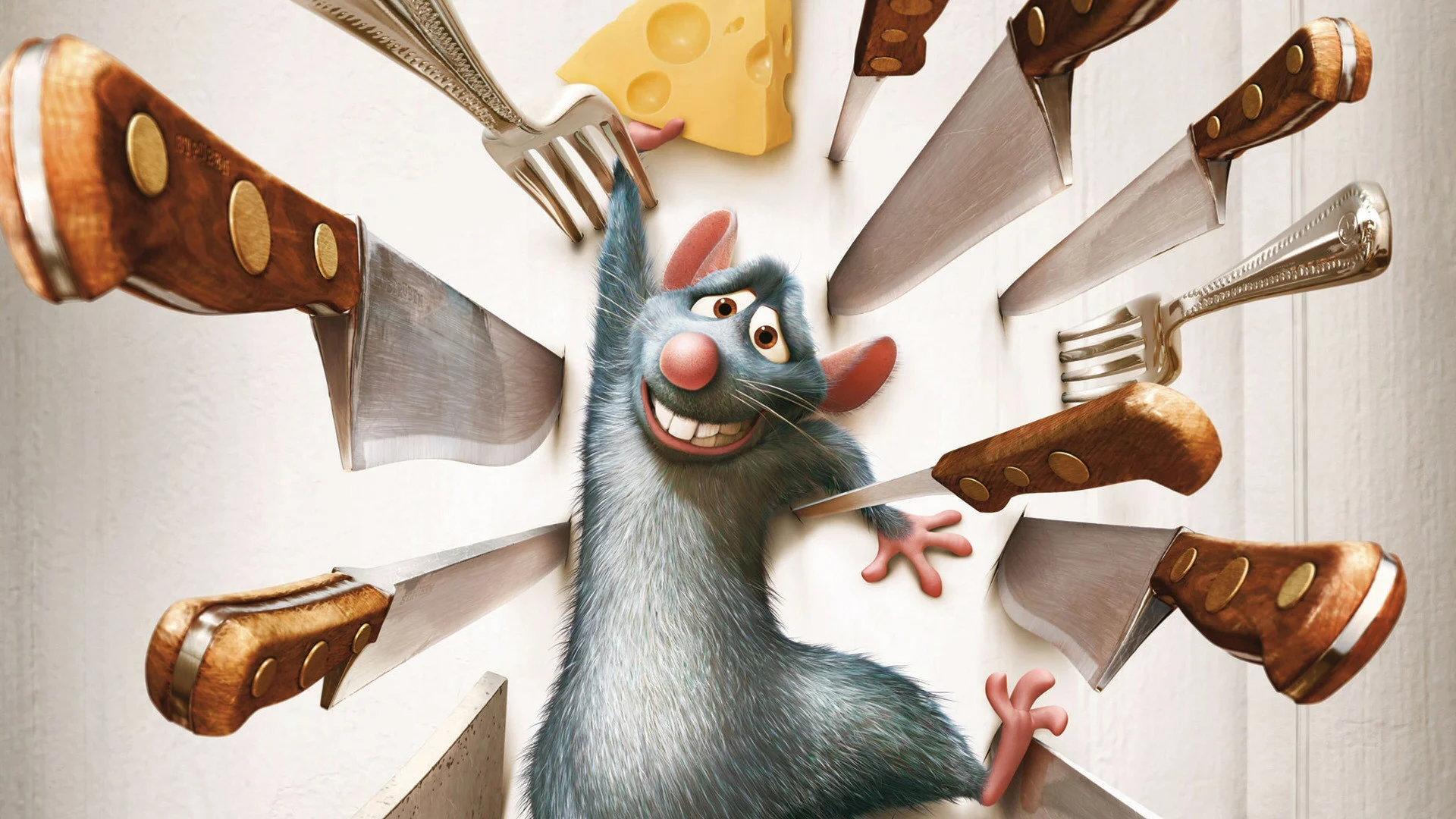 Yes, the first thing i thought of when I saw we were making Ratatouille was the movie