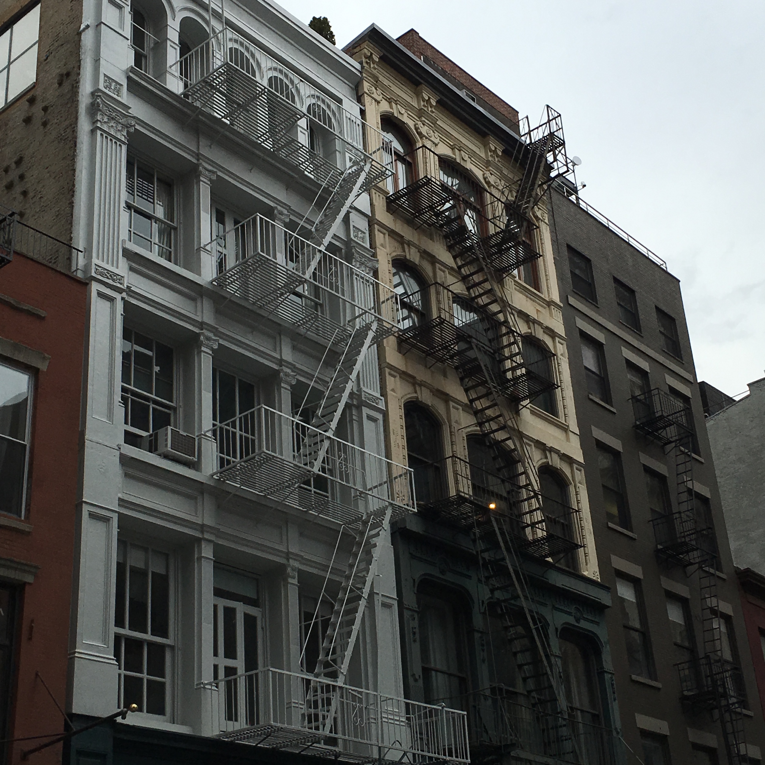 Love these buildings, and the street is cobblestone to boot. Like stepping back in time.