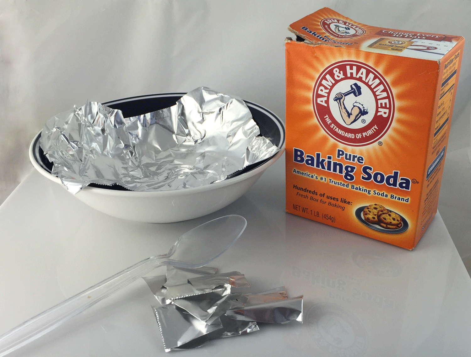 There are many recipes on the Internet for cleaning silver using this method.