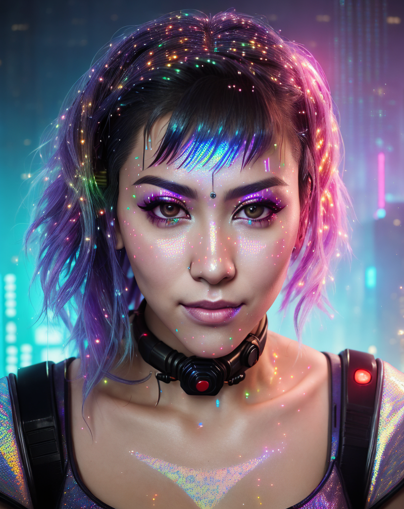 00045-film photography, (((cyberpunk))), looking at the camera, moody portait bokeh, ethnic gruffy_lesbian ((((holographic))) pop star-1392497480-11-11-DDIM-None .png