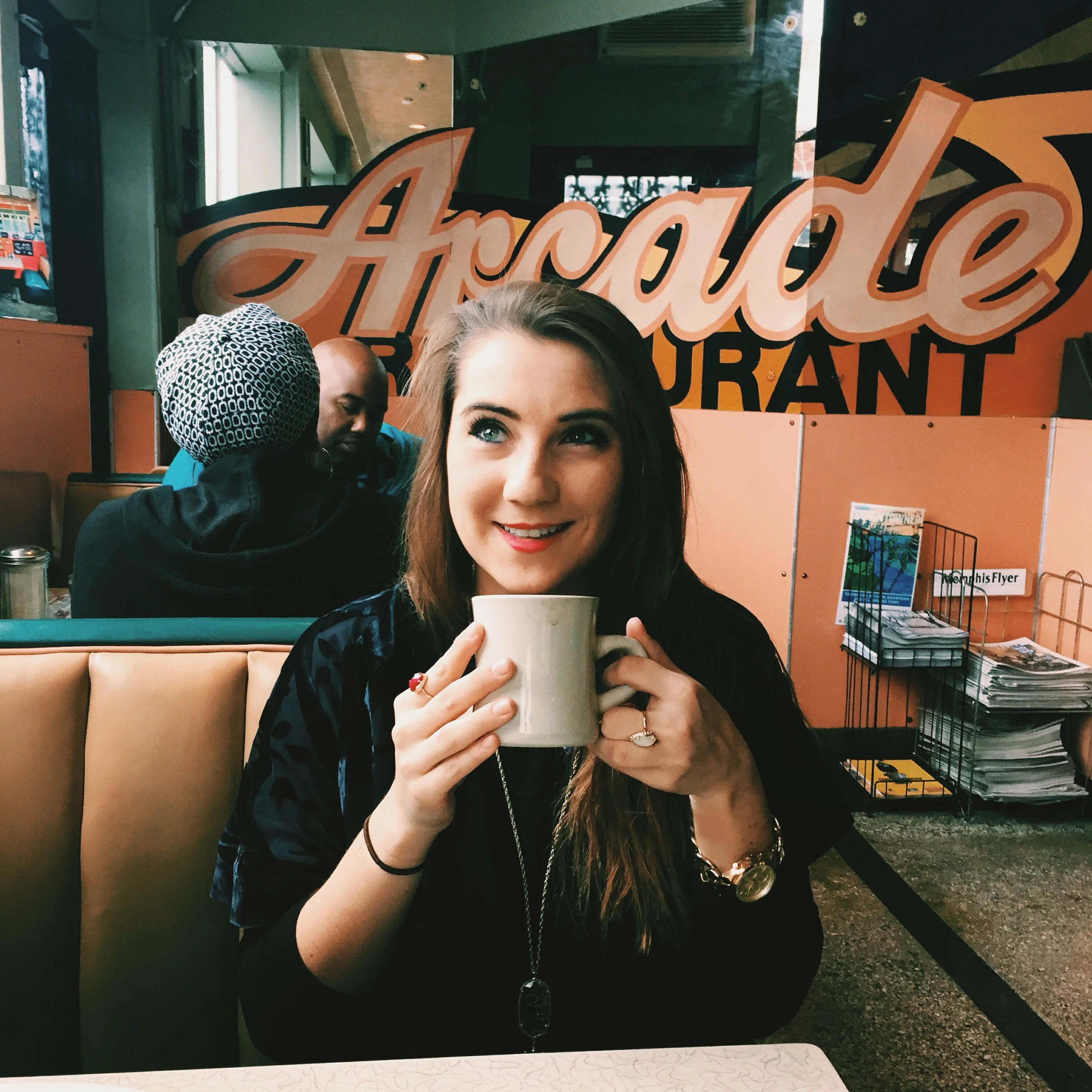 The Arcade Restaurant , Memphis' oldest restaurant and an old stomping ground of Elvis!