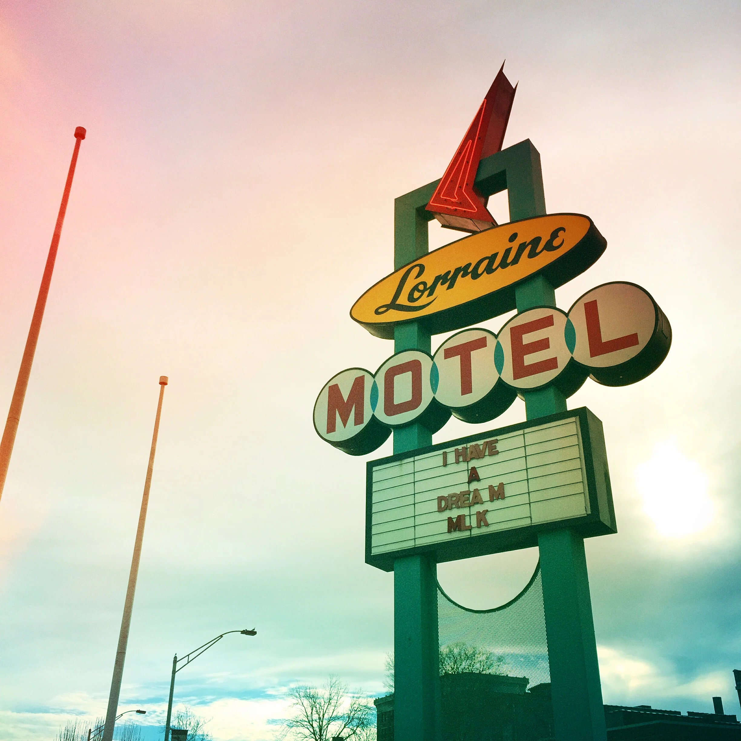 The Lorraine Motel , where MLK was assasinated in 1968. It was pretty crazy getting to visit this monumental site the day after Martin Luther King Junior Day.