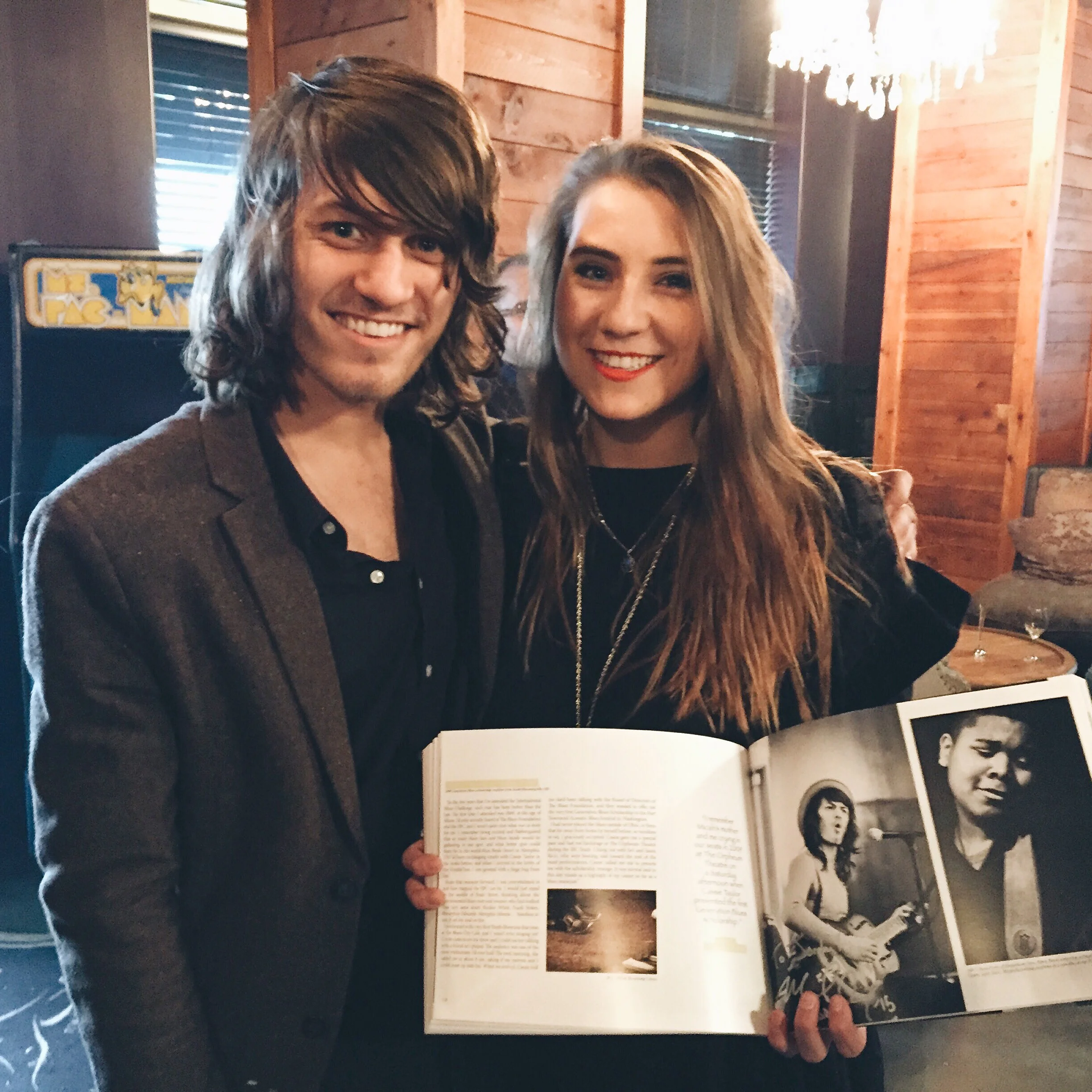 Fangirling over Micah Kesselring , my new friend & the nicest 21 year old blues artist you will meet. You can download his new album "Log Cabin Blues" at micahkesselring .bandcamp.com