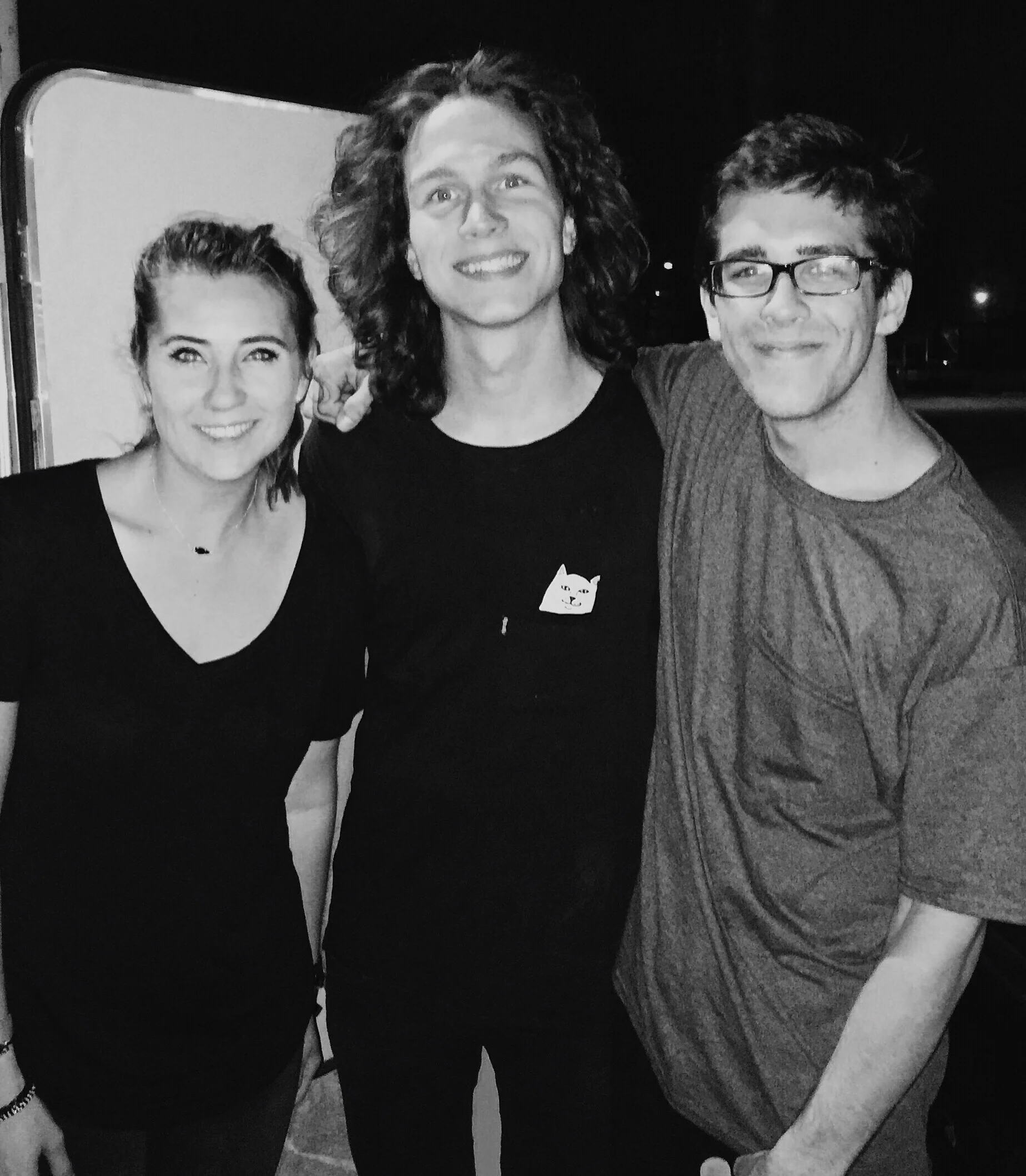 Caught some of the Knuckle Puck boys in the parking lot afterwards