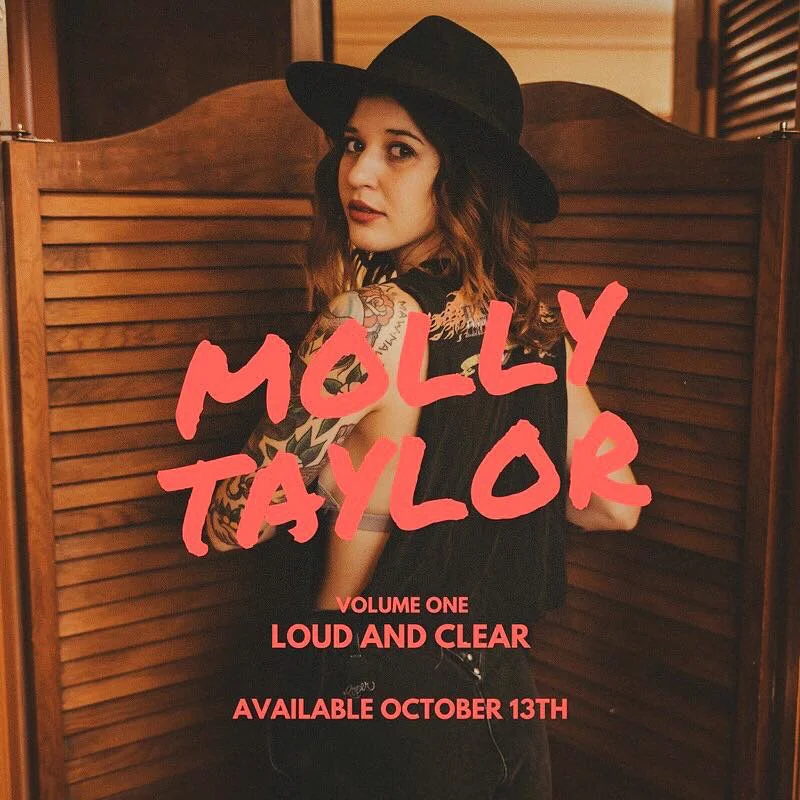 Promotional graphic via Molly Taylor Music's Facebook . Photo by Jordan Hefler, design by Molly Taylor.