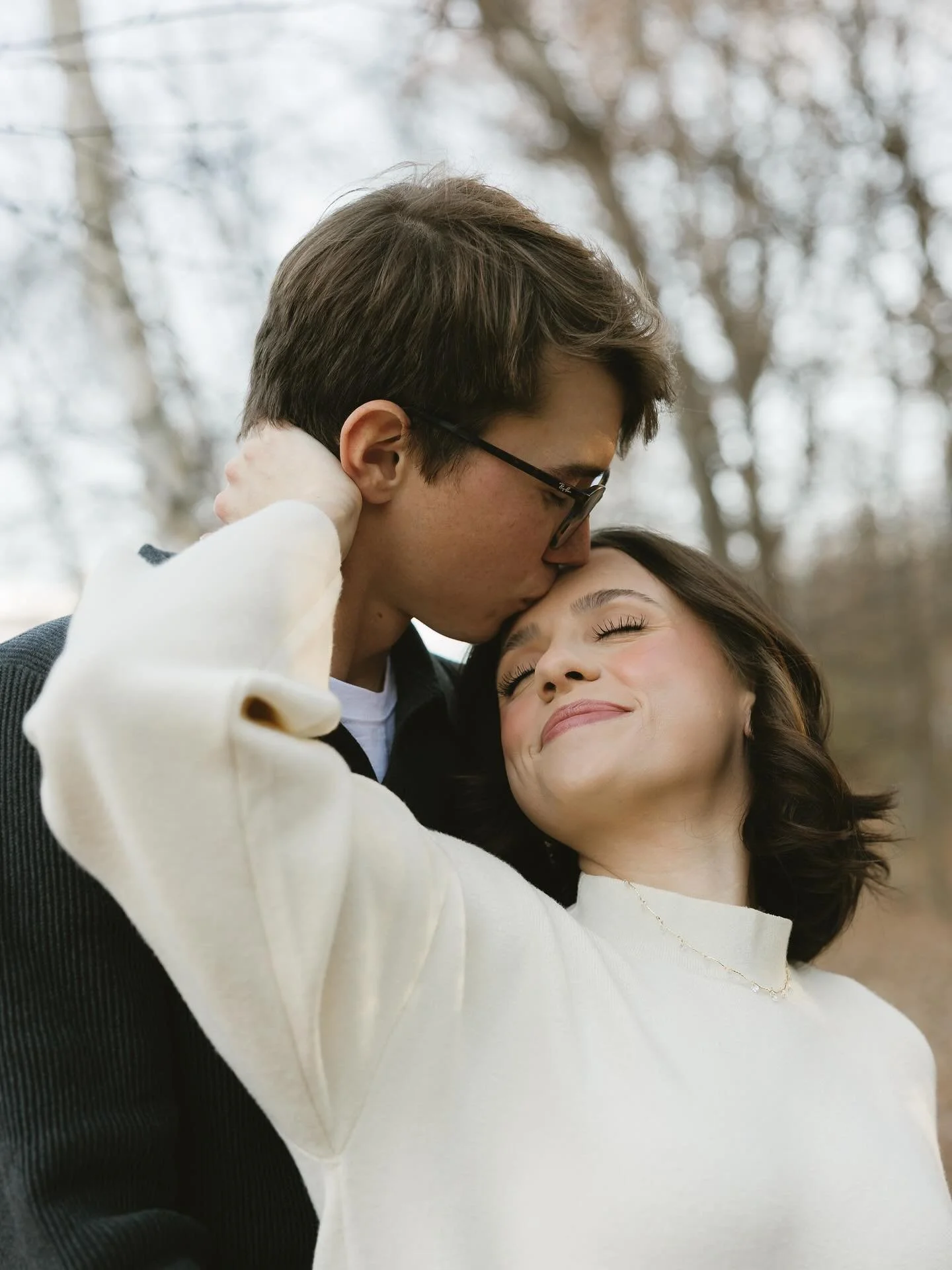 Frank and Emma in fall 🤎