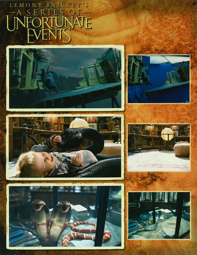 Lemony Snickett - Academy Sheet