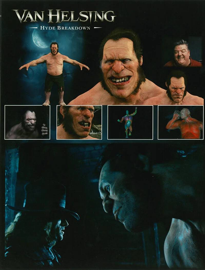 Van Helsing-  Academy Sheet