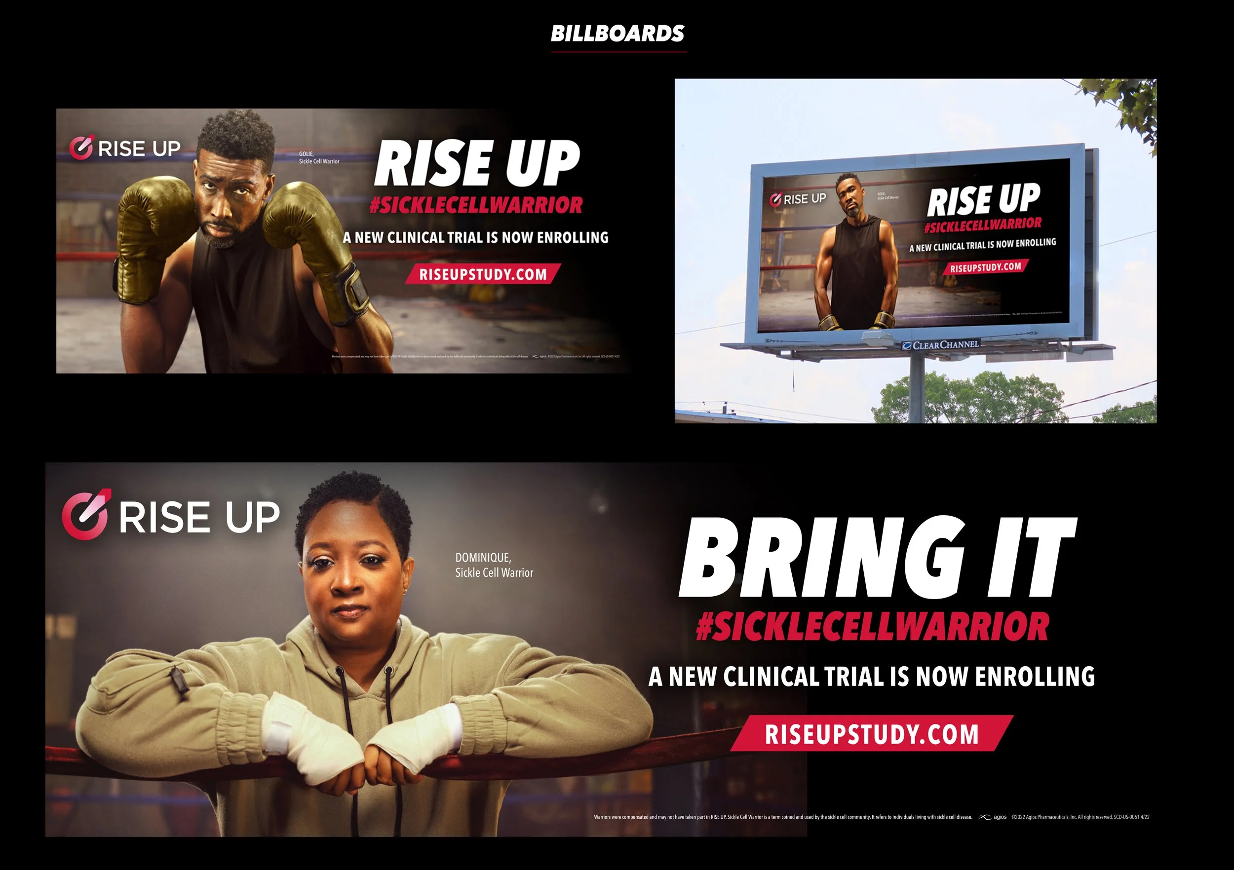 Agios Rise Up Billboards