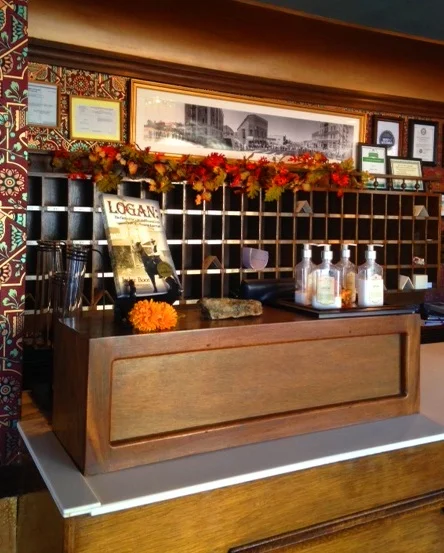 Mizpah Hotel Registration Desk, Tonopah, NV