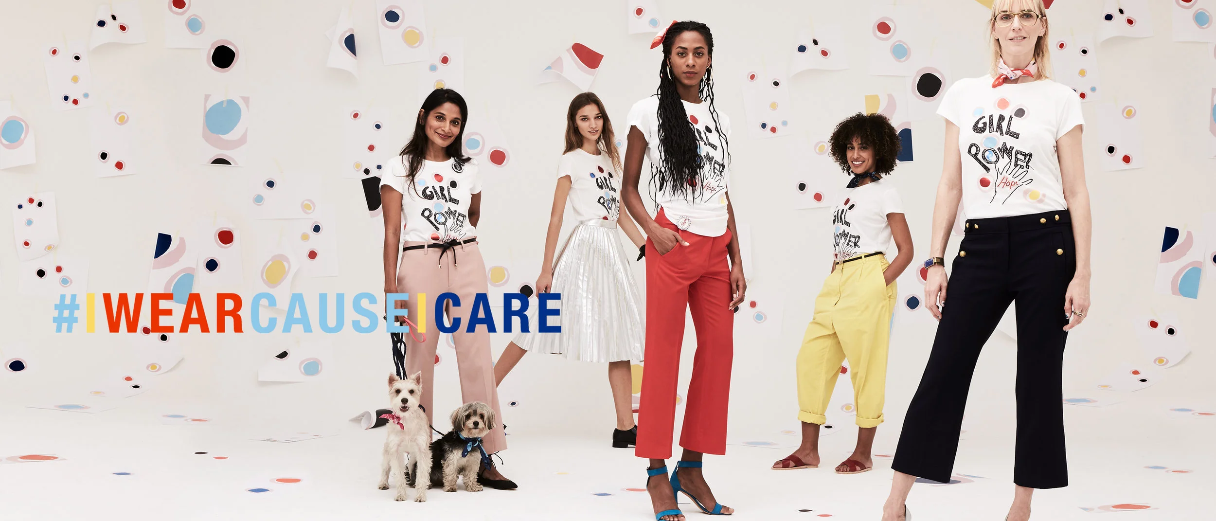 ROUND + SQUARE's first collection was photographed by fashion photographer Max Bernetz, with models Anastasija Titko, Hannelore Knuts, Larisa Sterling, Gayatri Devi, and Danny Suggs. Along with model AND activist Eden Marley, the granddaughter of musician Bob Marley.