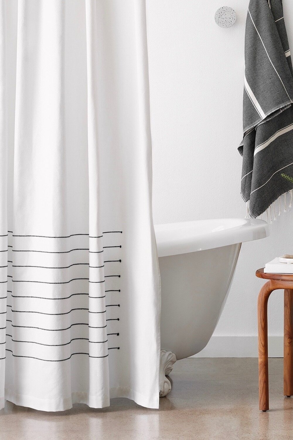 Sustainably Chic | Sustainable Fashion and Living Blog | Sustasinable Shower Curtains | The Citizenry.jpg