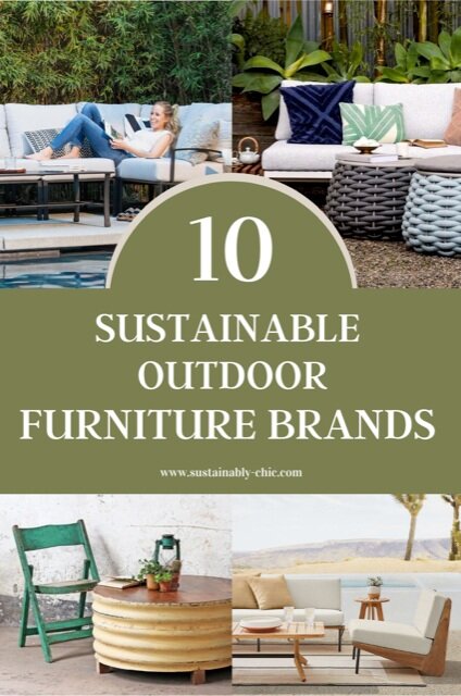 10 Sustainable Outdoor Furniture Brands, High End Aluminum Outdoor Furniture Brands In The World