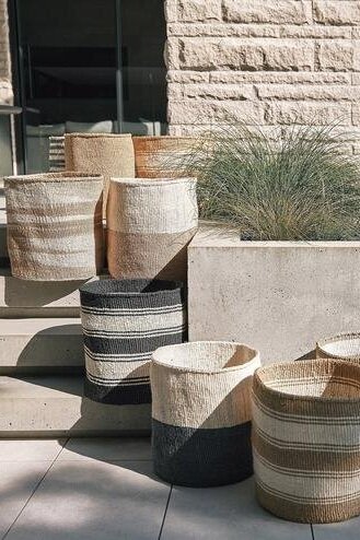 Sustainably Chic | Sustainable Fashion & Living Blog | Best Gifts for Plant Lovers | Sisal Baskets from Obakki.jpg