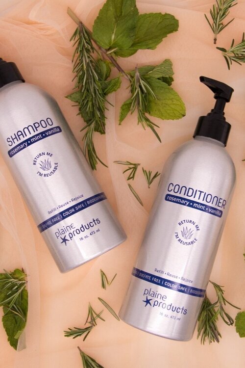 Sustainably Chic | Sustainable Fashion & Beauty Blog | Sustainable, Organic, Natural Shampoo & Conditioner for Heahlthy Hair | Plaine Products.jpg