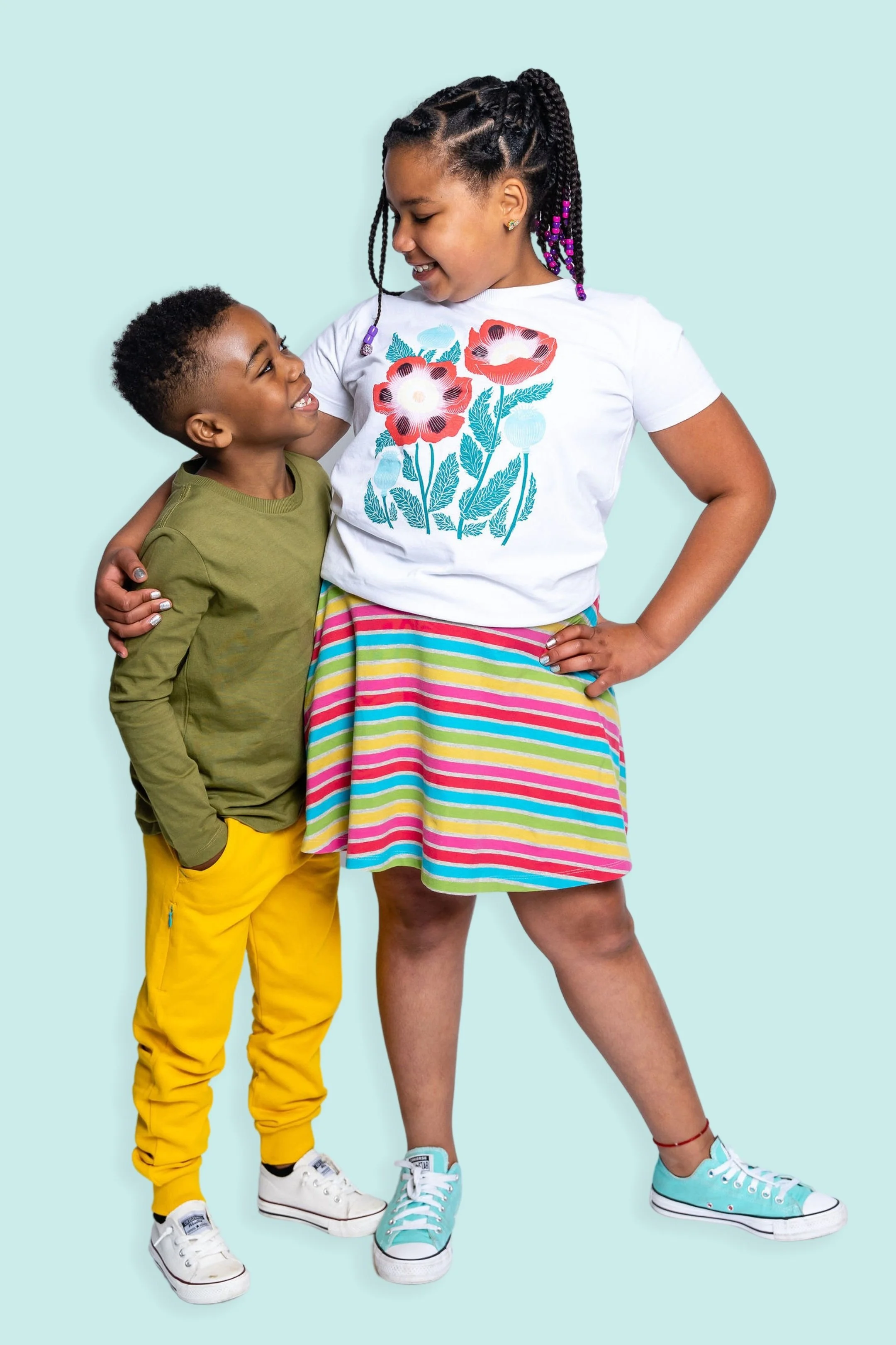 Eco Friendly Cute Kid Clothes Brands Fresh Green 