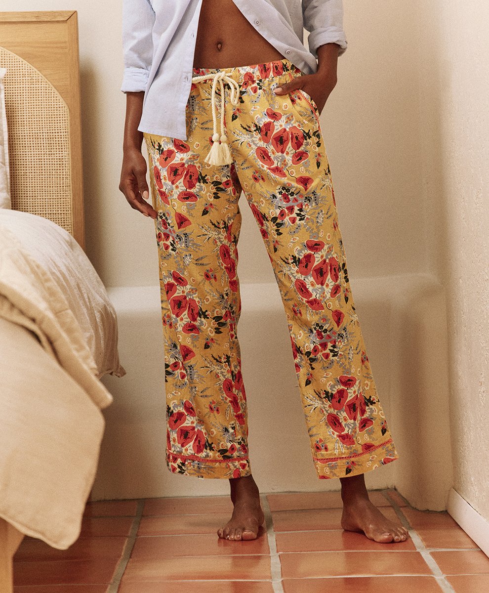 Women's 3-piece Loungewear set in Organic Pima Cotton.