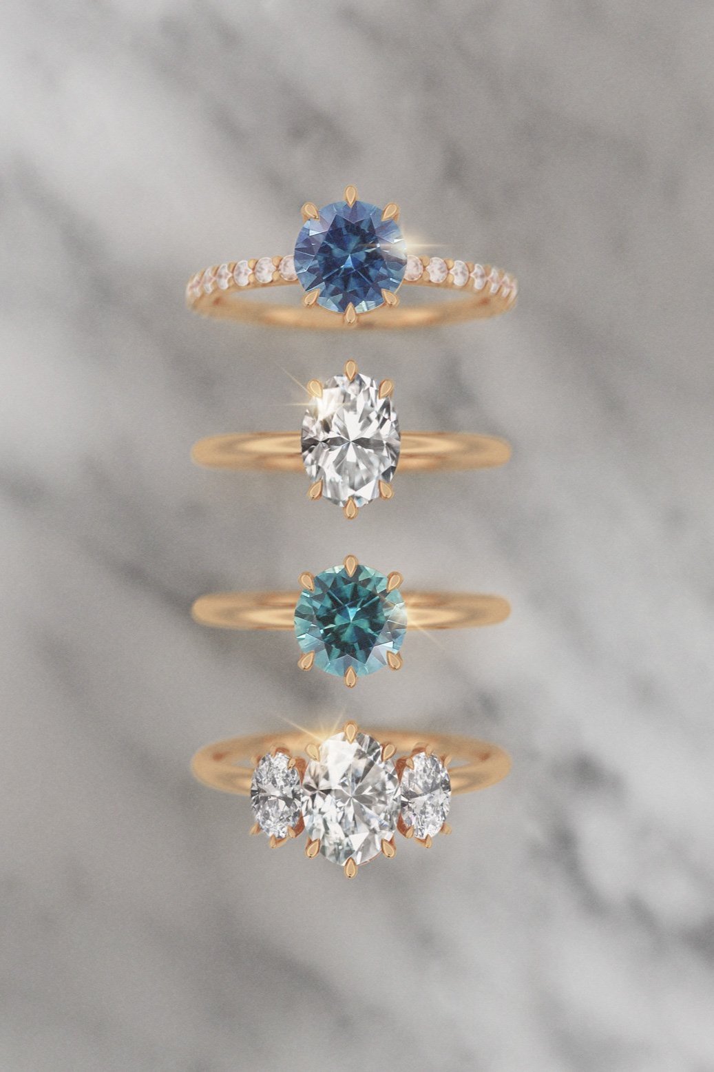 30 Best Dainty Engagement Rings To Get That 