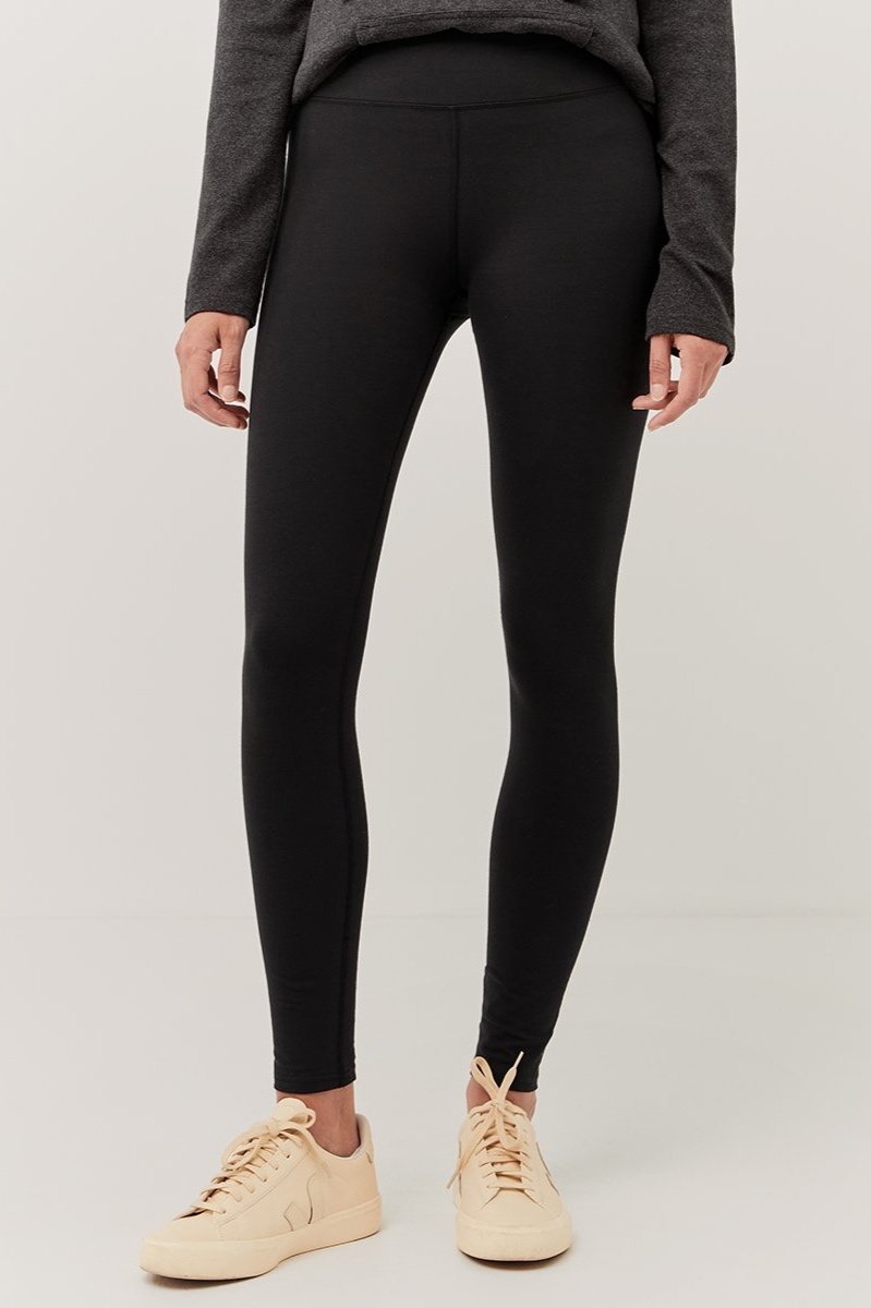 Amazon.com: Pact Women's Organic Cotton Go-to Cropped Legging Black :  Clothing, Shoes & Jewelry